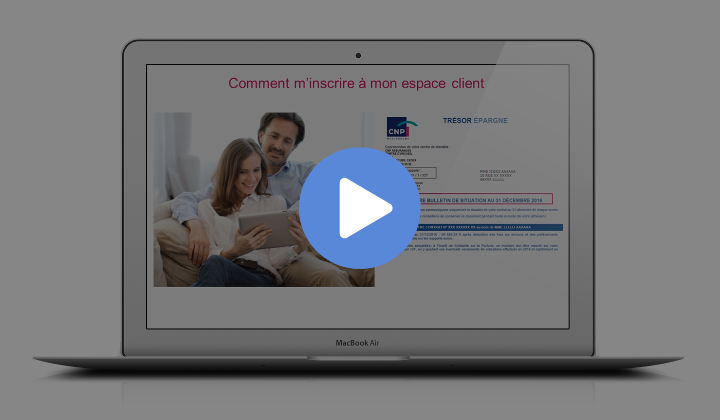 vidéo : votre espace client
